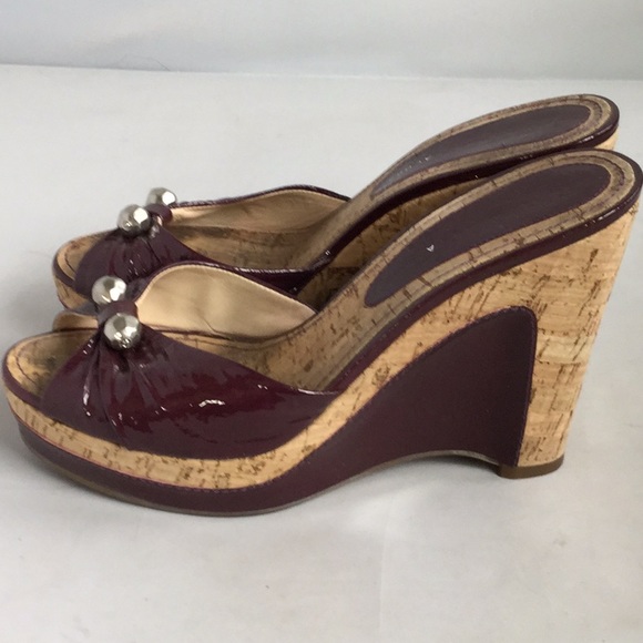 Marc By Marc Jacobs Wedge Shoes Heels 8 - Picture 5 of 6